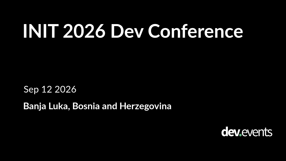 INIT 2026 Dev Conference