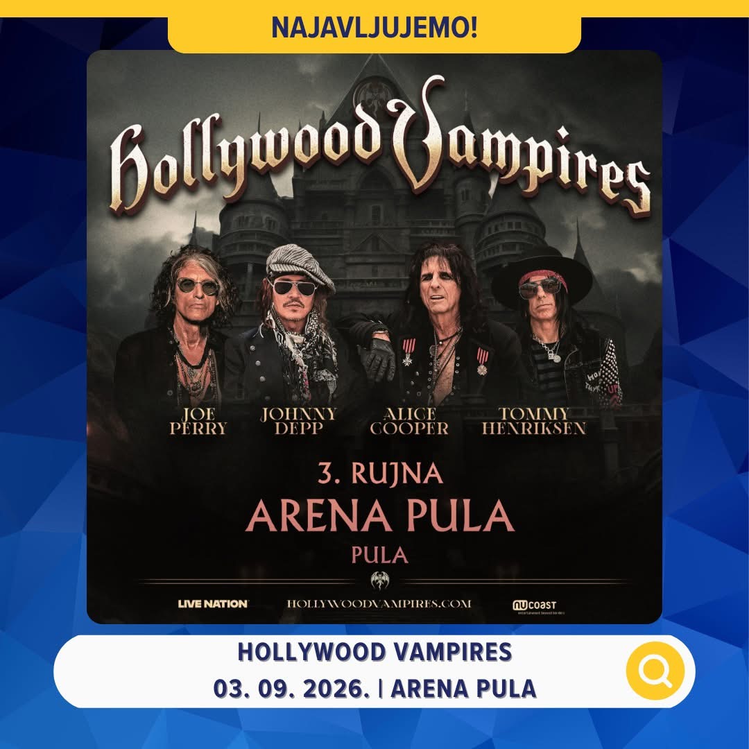 Hollywood Vampires — Arena Pula