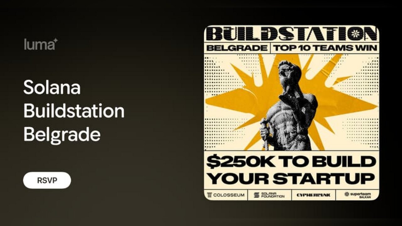 Solana Build Station Belgrade