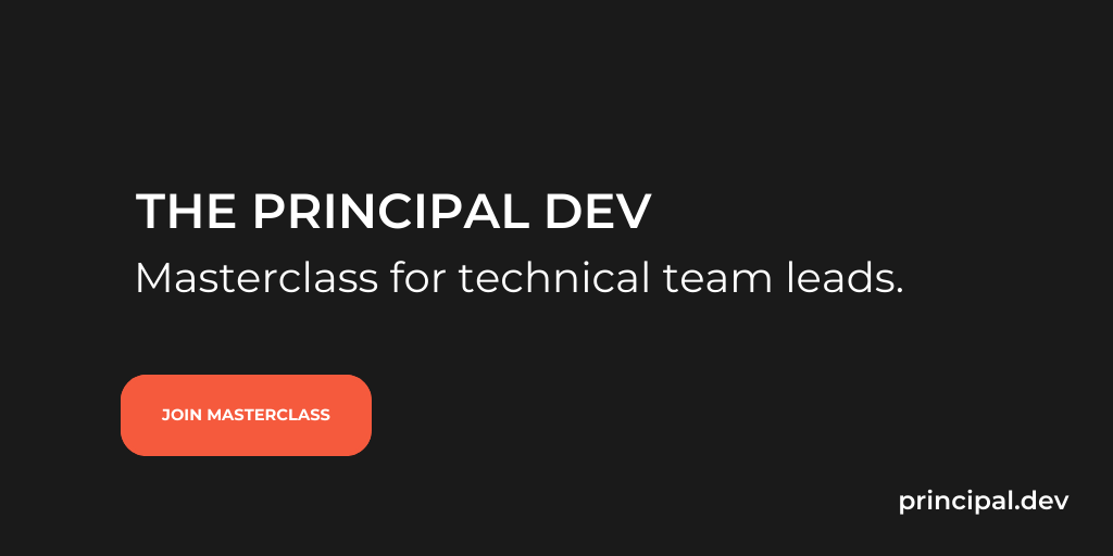 The Principal Dev — Masterclass za tech lidere
