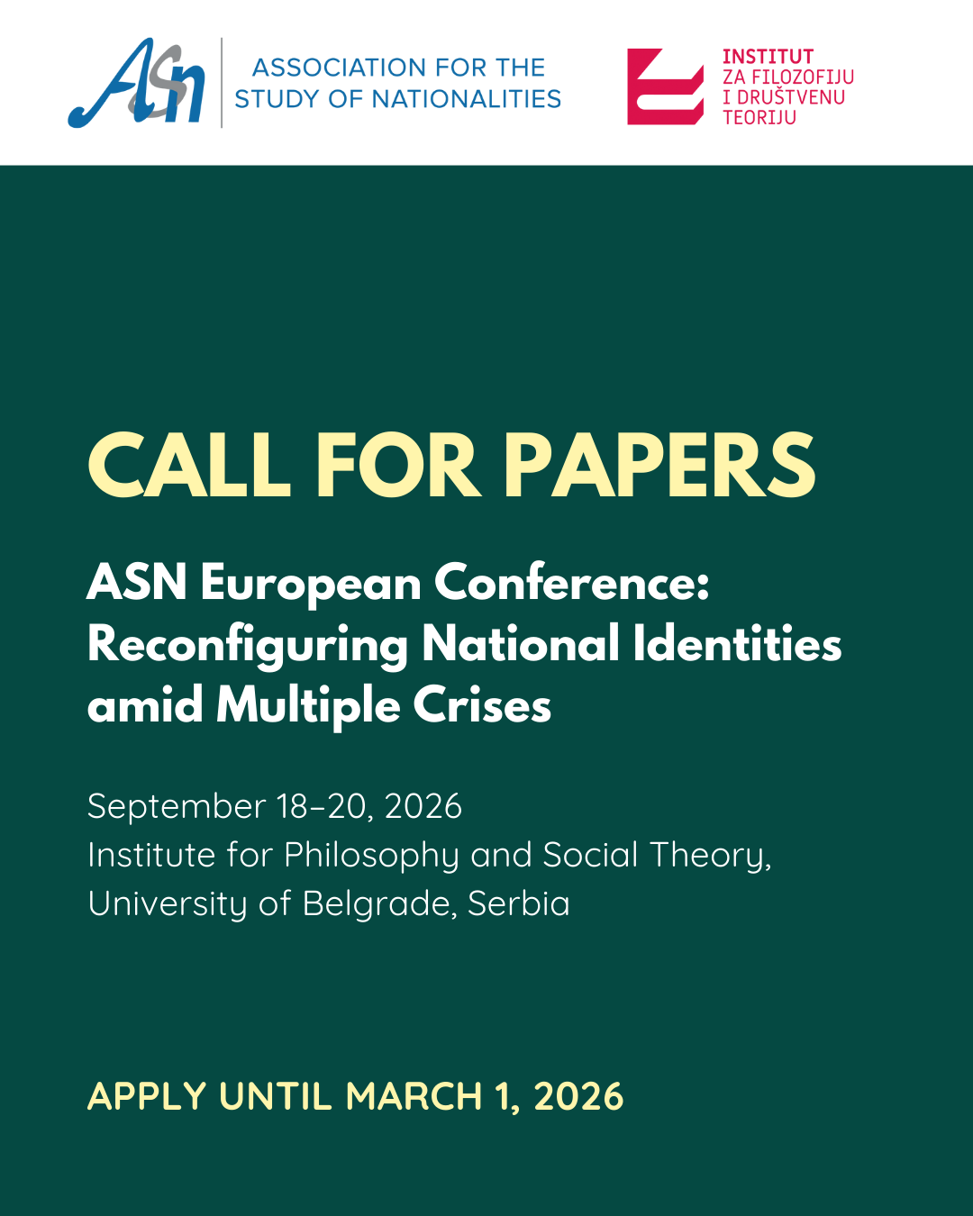 ASN European Conference 2026