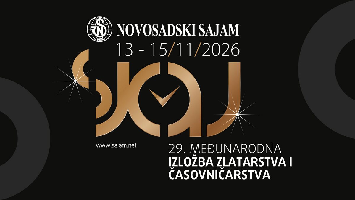29. SJAJ — izložba zlatarstva i časovničarstva