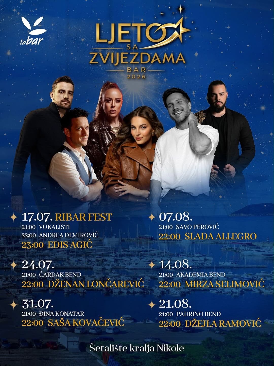 Ljeto sa zvijezdama: Padrino Bend & Džejla Ramović