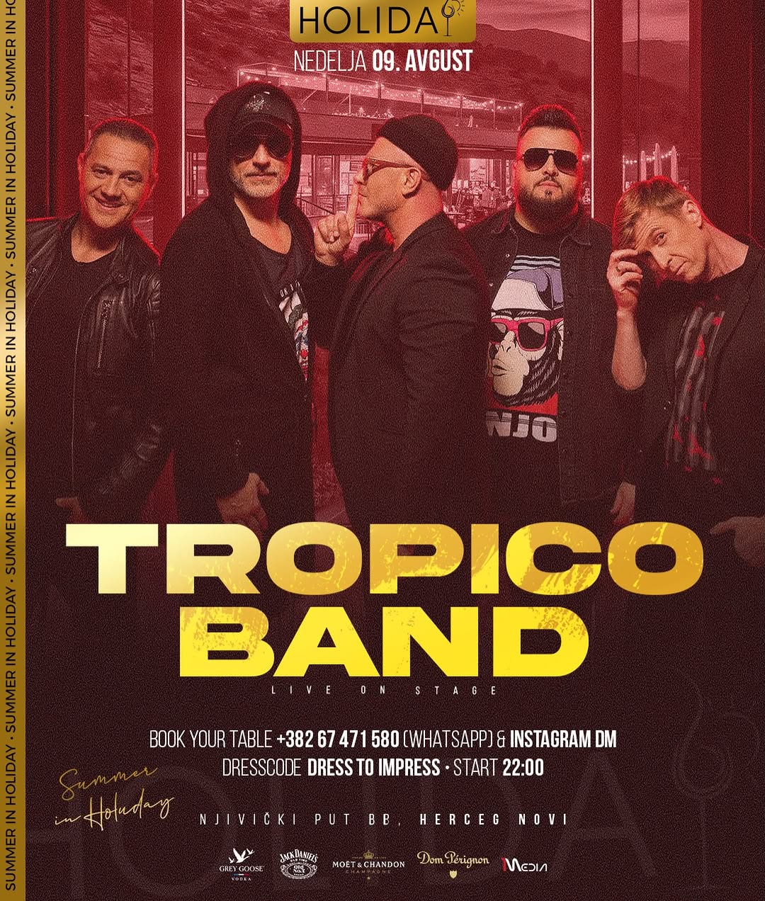 Tropico Band Live at Holiday Lounge Bar