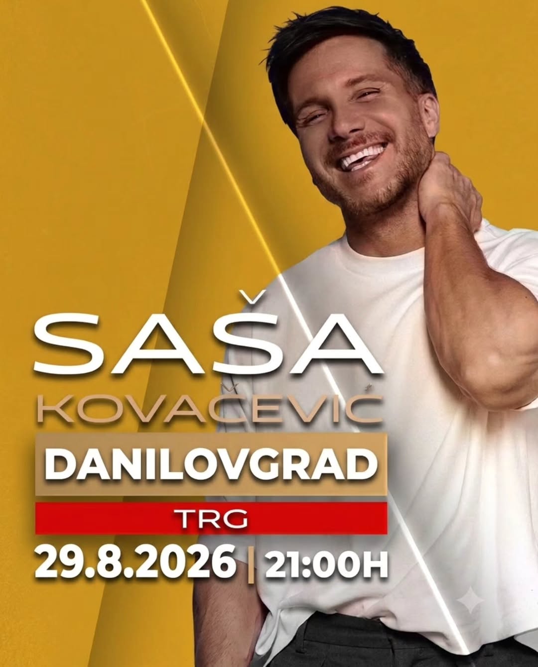 Saša Kovačević Live in Danilovgrad